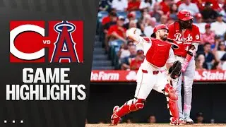 Reds vs. Angels Game Highlights (8/20/25)| MLB Highlights