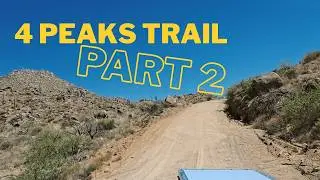 4 Peaks Trail Part 2 Going west from the middle to the B Line Highway