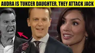 CBS Young And The Restless Audra Charles is Tucker's daughter, they return to Genoa to avenge Jack