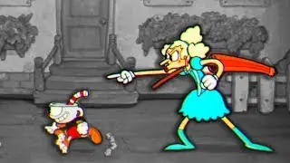 🎭 Cuphead \ Dramatic Fanatic - Sally Stageplay Boss Fight Walkthrough Guide