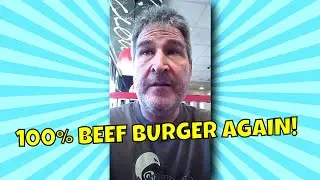 McDonald's 100% Fresh Beef Quarter Pounder Burger - A Second Look 🐮🍔