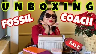 SAYANG ANAK! SAYANG ANAK! UNBOXING BELANJAAN BLACK FRIDAY DARI COACH & FOSSIL