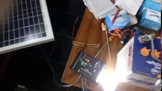 Paket Solar Home System 80 watt jam