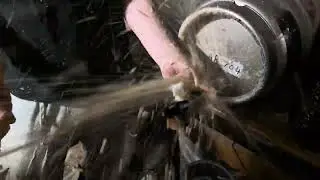 When tapping the cask goes wrong! #homebrew #craftbeer #caskbeer #short #englishbeer #beer #cask