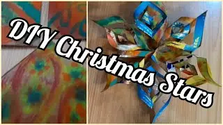 DIY Christmas Star Craft/ Family Crafting