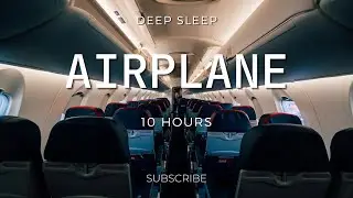 10 hours of airplane cabin sounds