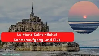Springflut am Mont-Saint-Michel