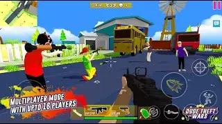 Dude Theft Wars: Online FPS Sandbox Simulator BETA - Gameplay (Android)