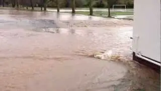 Magelake Hall, Uffculme Flooded 21 November 2012