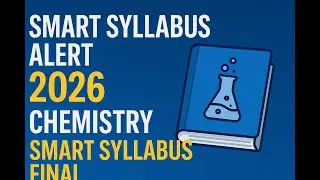 Smart Syllabus Alert 2026 | Chemistry Smart Syllabus Final Update | All Boards Pakistan