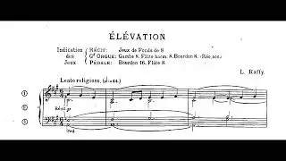 Élévation from La Lyre Sacrée by Louis Raffy