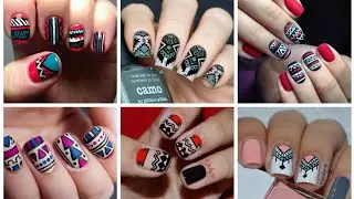Tribal Nail Art Designs 🤩