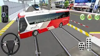 New Bullet Train Vs Kumho Buslines bus - 3D Driving Class - Android Gameplay #viral 
