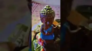 Lord Buddha mini statue Unboxing 🧡&hearts;️🥰