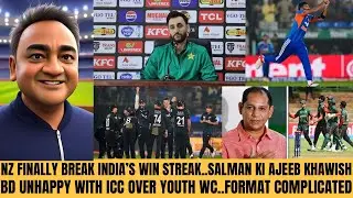 NZ SALVAGE PRIDE AFTER WHIPPING V INDIA…SALMAN KI AJEEB KHAWISH…BD UNHAPPY WITH ICC OVER YOUTH WC