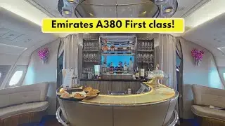 First time in Emirates First Class | A380 | Mumbai to Dubai