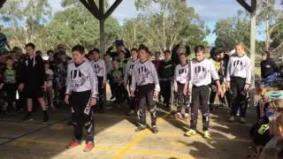 2017 New Zealand Mighty 11s Test Team Haka lead by Jack Greenough