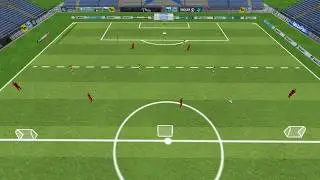 Ejercicio para entrenar la BASCULACI&Oacute;N, PRESI&Oacute;N y FINALIZACI&Oacute;N en futbol