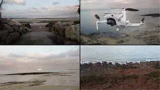 Landemer et Petite plage d'Urville - Drone