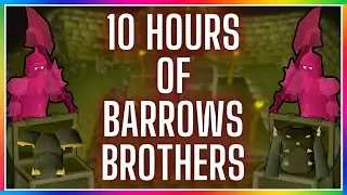OSRS - Loot From 10 Hours At Barrows - ( MY RNG IS A JOKE )
