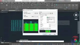Autodesk AutoCAD: How to use Table Style Command in Autodesk AutoCAD