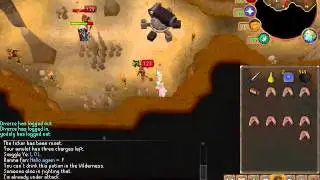 Cannoning Earth Warrior for Champion Scroll- Wilderness