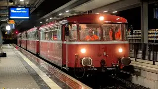 DB VT98 - 4 teilig beim rangieren im Bahnhof Wernigerode 