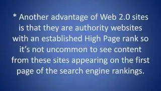 SEO Tip - How to build web 2.0 Backlinks