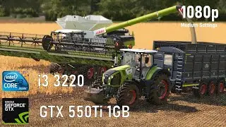GTX 550Ti & i3 3220 | Farming Simulator 19 Test in 2025