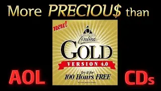 AOL CD Collection #10 - GOLD-PLATINUM-SILVER Designs!