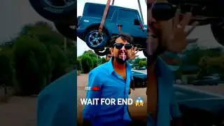 Mr Indian Hacker ne thar uda di💀 Mahindra  |#viral#trending #youtube #thar #car #shorts