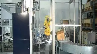 Roll-o-Matic Delta T with robot packing