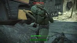 Raider Tries to Run Away - Fallout 4