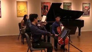 The Cascadian Trio performs Shostakovich Piano Trio No.1 in C minor