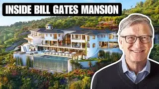 Inside Bill Gates' Mansion!!  #Celebrities #famouspeople #Hollywood #celebritymansions
