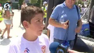 Роналдо, Зидан, Мурињо, Рамос пристигнаа, фудбалска еуфорија во Скопје