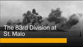 Dedication of Captured Nazi Flag by 83rd Division 329 K Company