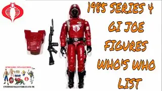 GI JOE 1985 Series 4 Action figures identification guide