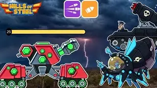 Tank SEIGE 🆚 All Bosses | Boss Rush | Hills of steel 