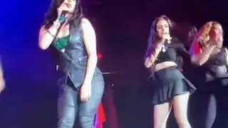 Fifth harmony concert performing boss performance live on stage