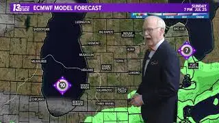 6 pm Weather Forecast - Grand Rapids, MI - Tuesday, July 20, 2021