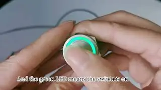 22mm  Capacitive Touch Piezo Push Button For Electromechanical Instrument
