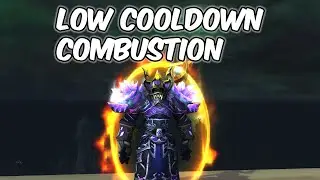 LOW COOLDOWN COMBUSION - Fire Mage PvP - WoW Shadowlands Pre-Patch