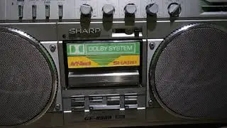 SHARP GF-8989 GHETOBLASTER