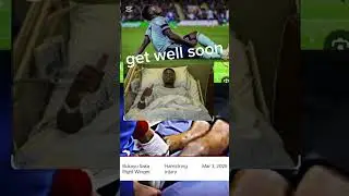 Bukayo saka injury update #football 2024-2025 Arsenal mock football ⚽