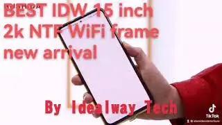 phone app control 21 inch Art NFT digital wifi frame