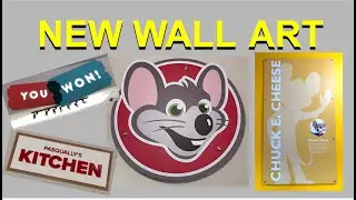 New Decor and Wall Art at Chuck E Cheese 2.0 Remodel Locations #compilation #chuckecheese #kidcore