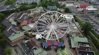 Pigeon Forge, Tennessee Drone Footage Aerial 4K