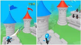 Merge Archers Hit Master, New Android Games Gameplay 2023 Walkthrough ios Simulato‪r Trailer