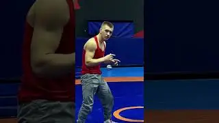 2 вариант быстрого прохода в ноги(подготовка) #вольнаяборьба